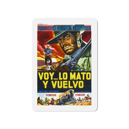 ANY GUN CAN PLAY (2) 1967 Movie Poster - Refrigerator Magnet 4 Inch - The Sticker Space