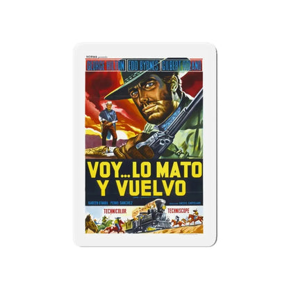 ANY GUN CAN PLAY (2) 1967 Movie Poster - Refrigerator Magnet 6 Inch - The Sticker Space