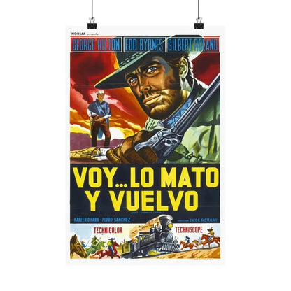 ANY GUN CAN PLAY (2) 1967 - Paper Movie Poster - The Sticker Space