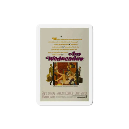Any Wednesday 1966 Movie Poster Refrigerator Magnet 3 Inch - The Sticker Space