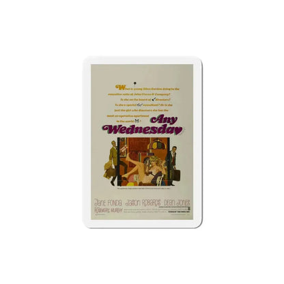 Any Wednesday 1966 Movie Poster Refrigerator Magnet 5 Inch - The Sticker Space