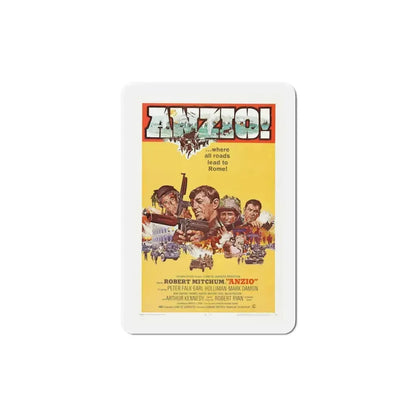 Anzio 1968 Movie Poster Refrigerator Magnet 5 Inch - The Sticker Space