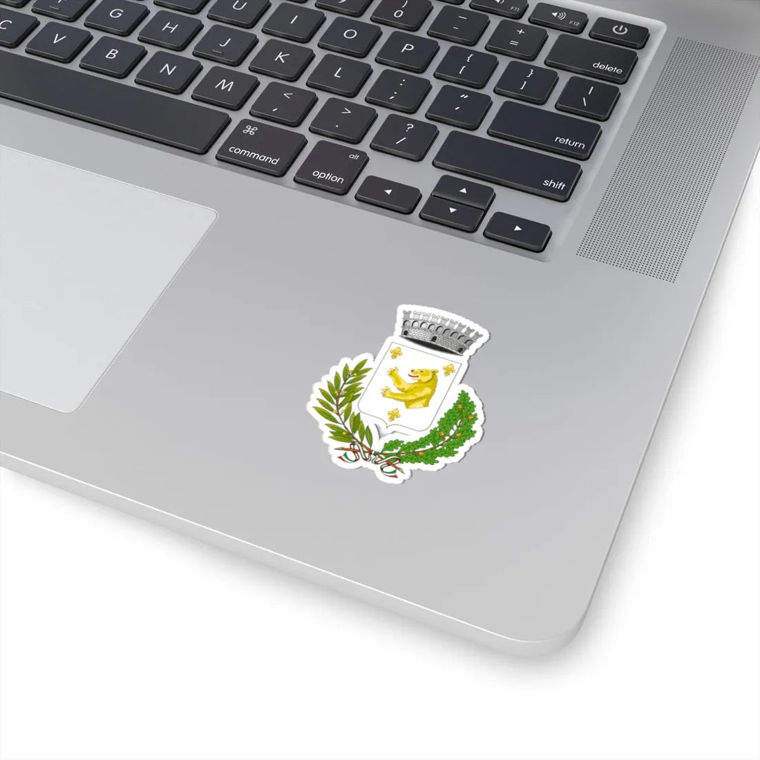 Anzola dellEmilia-Stemma (Italy) (Coat of Arms) STICKER Vinyl Kiss-Cut Decal - The Sticker Space