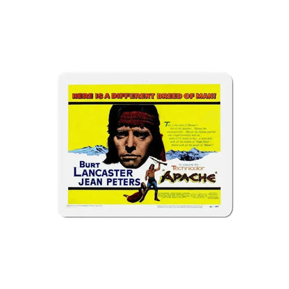 Apache 1954 Movie Poster Refrigerator Magnet 4 Inch - The Sticker Space