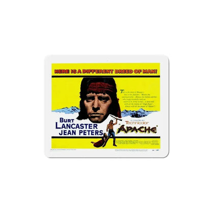 Apache 1954 Movie Poster Refrigerator Magnet 6 Inch - The Sticker Space