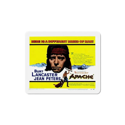 Apache 1954 Movie Poster Refrigerator Magnet - The Sticker Space