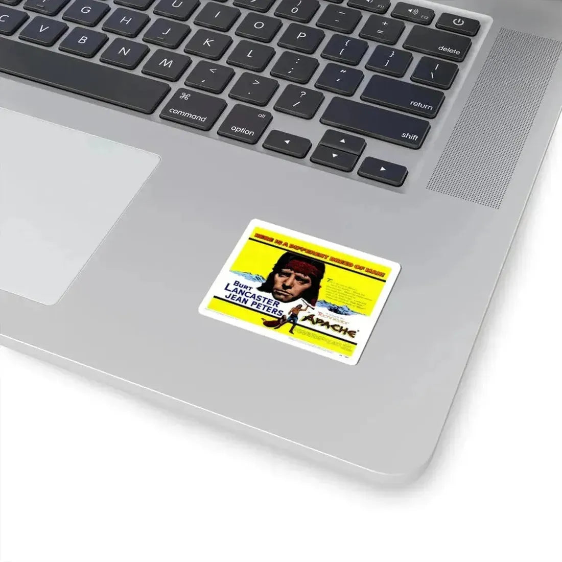 Apache 1954 Movie Poster - STICKER Vinyl Kiss-Cut Decal - The Sticker Space
