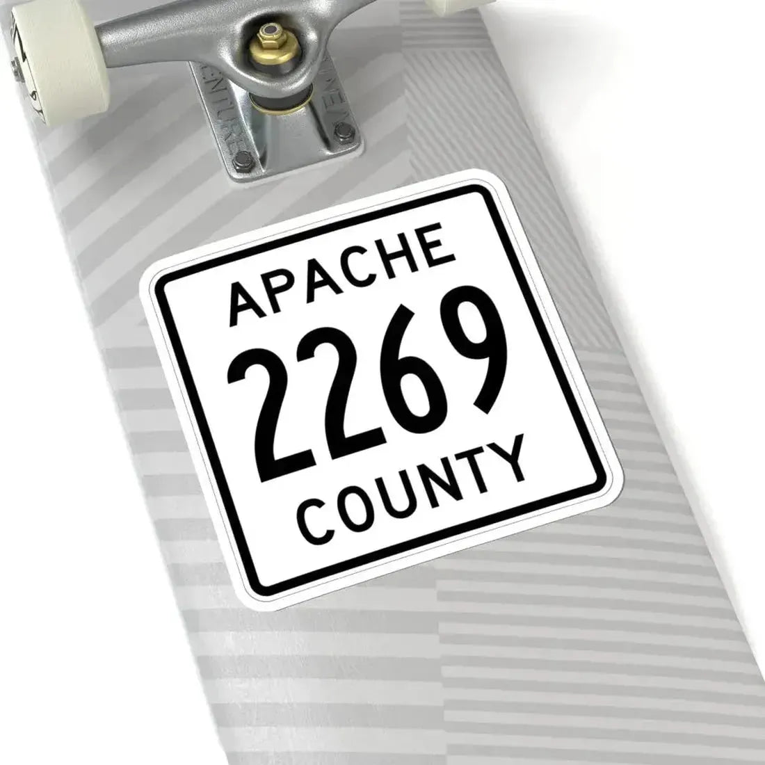 Apache County 2269 (Arizona) (Road Sign) STICKER Vinyl Kiss-Cut Decal - The Sticker Space