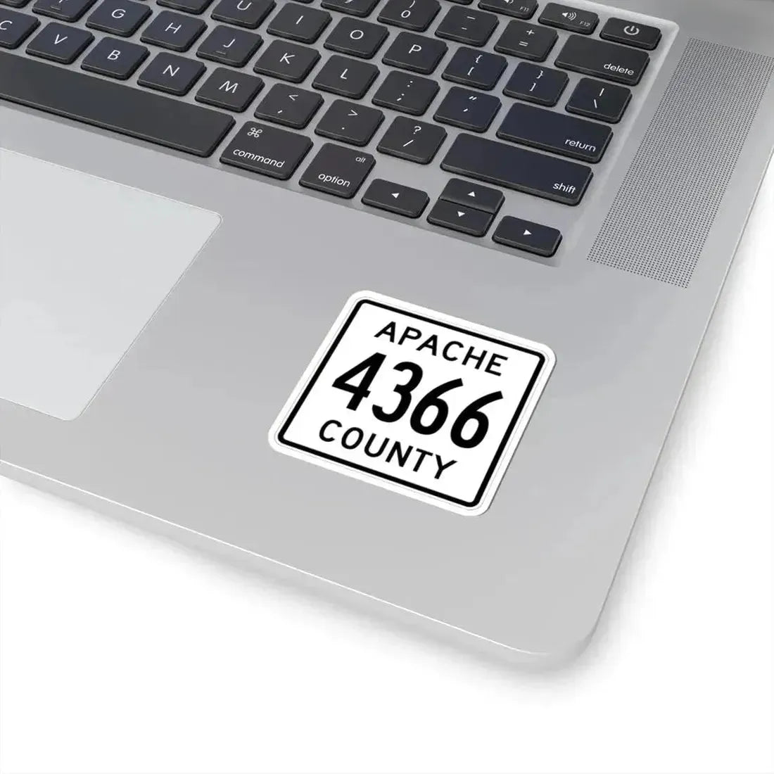 Apache County 4366 (Arizona) (Road Sign) STICKER Vinyl Kiss-Cut Decal - The Sticker Space