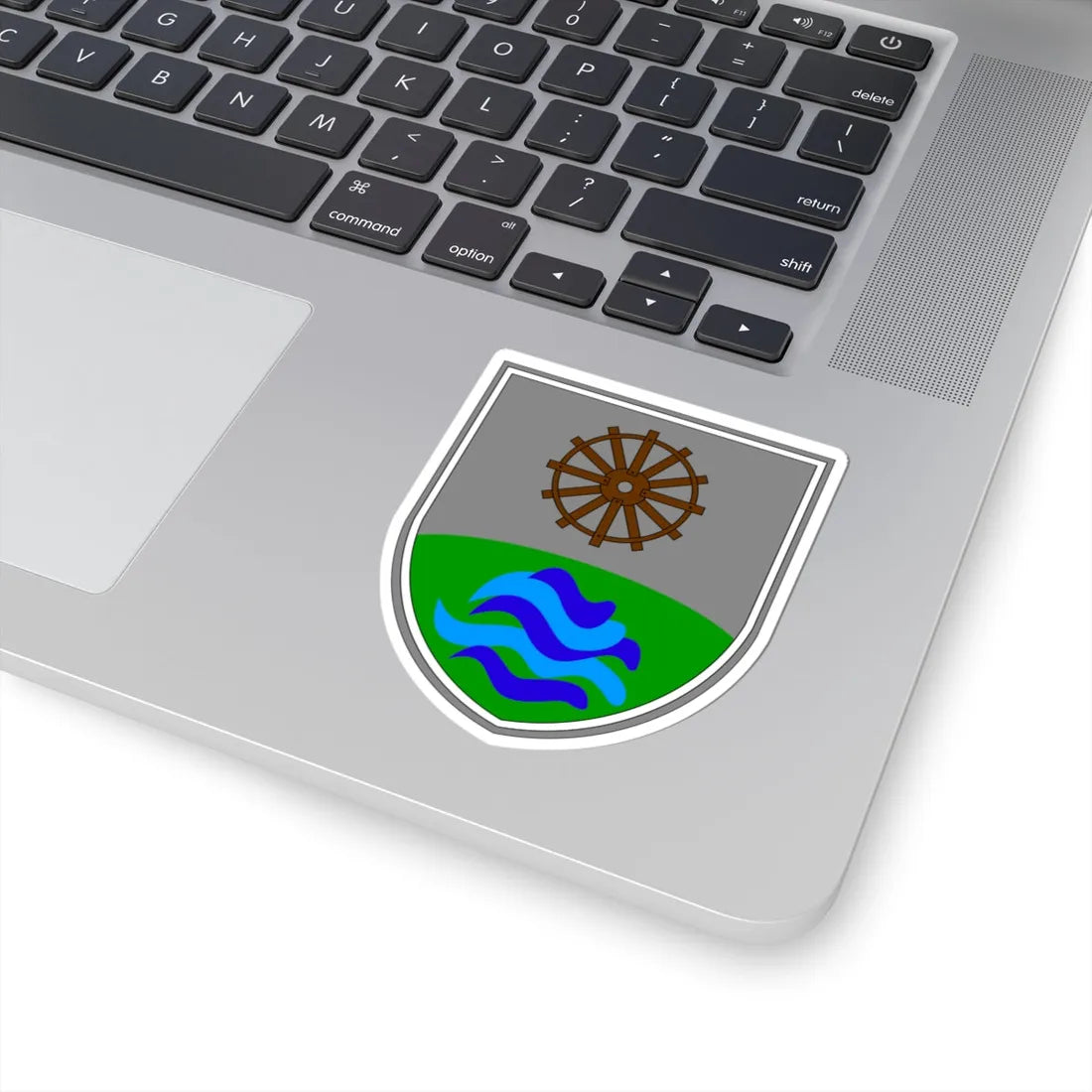 Apače (Slovenia) (Coat of Arms) STICKER Vinyl Kiss-Cut Decal - The Sticker Space