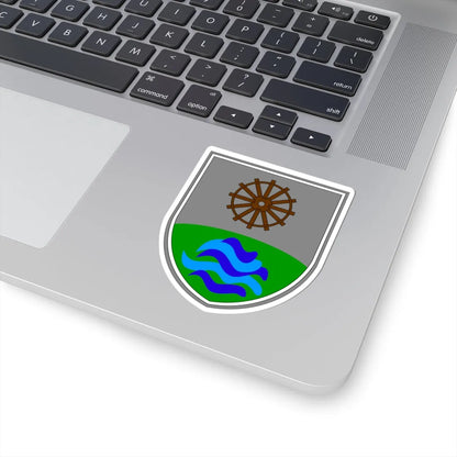 Apače (Slovenia) (Coat of Arms) STICKER Vinyl Kiss-Cut Decal - The Sticker Space
