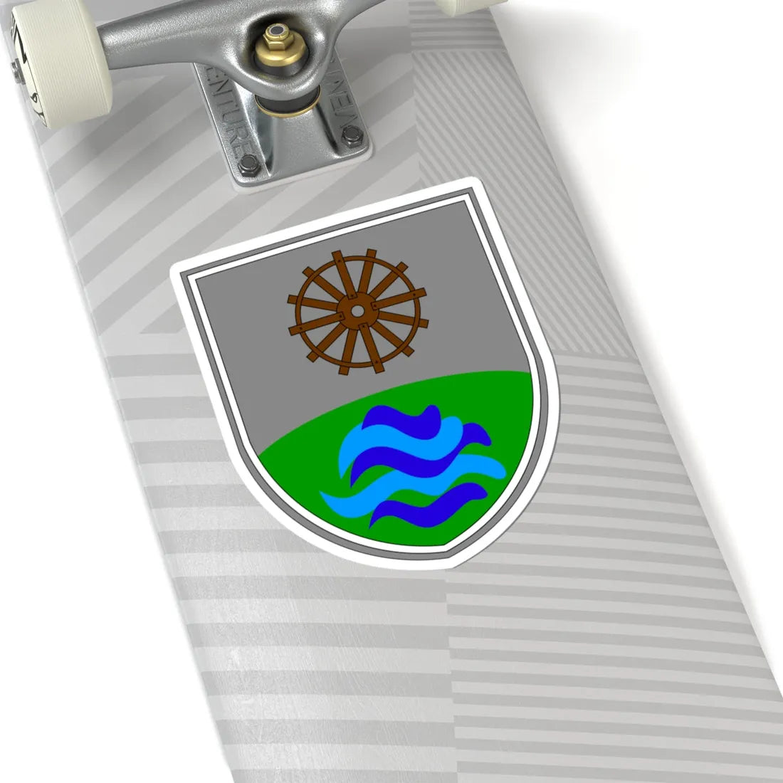 Apače (Slovenia) (Coat of Arms) STICKER Vinyl Kiss-Cut Decal - The Sticker Space