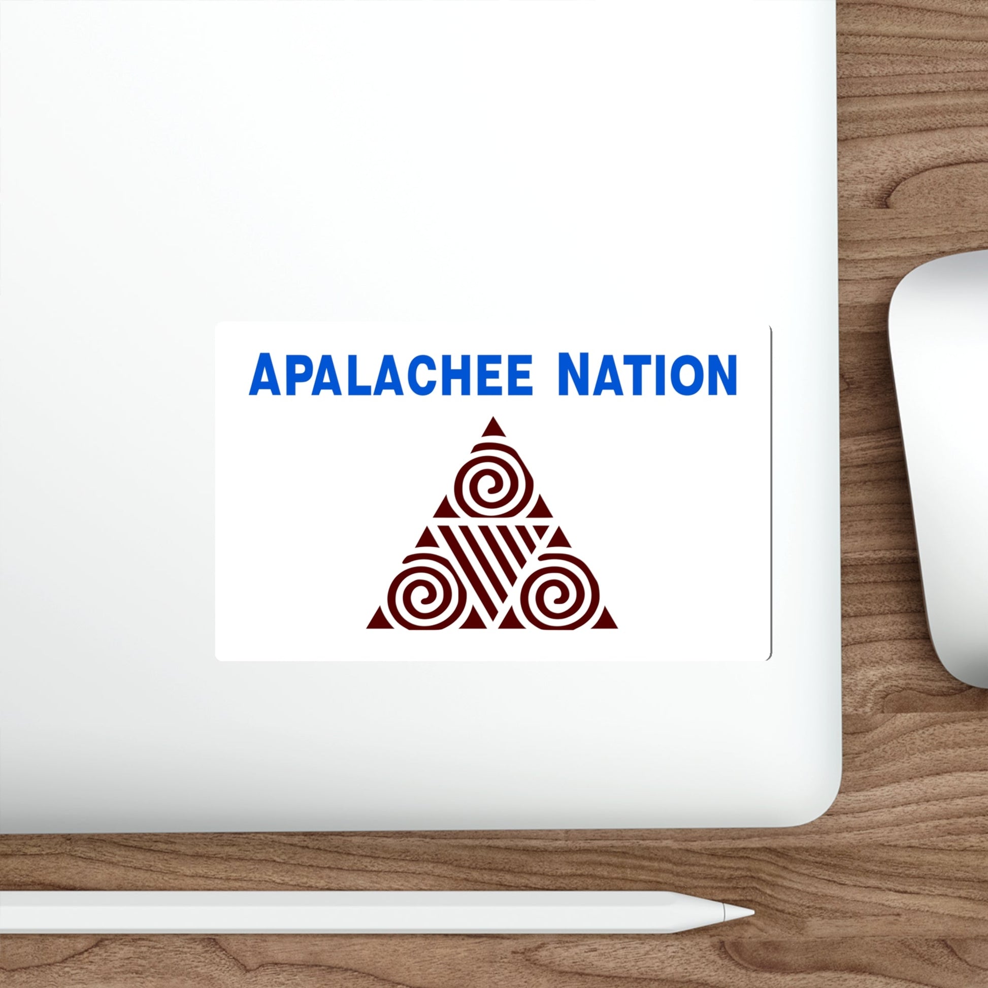 Apalachee Nation Flag STICKER Vinyl Die-Cut Decal-The Sticker Space