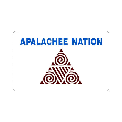 Apalachee Nation Flag STICKER Vinyl Die-Cut Decal 3 Inch - The Sticker Space