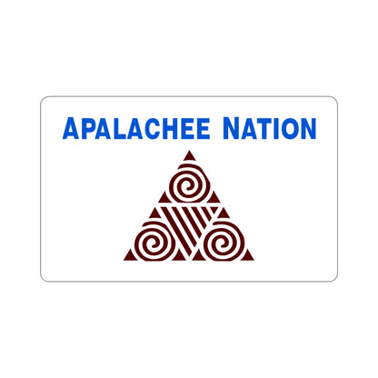 Apalachee Nation Flag STICKER Vinyl Die-Cut Decal-4 Inch-The Sticker Space