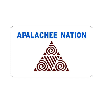 Apalachee Nation Flag STICKER Vinyl Die-Cut Decal 6 Inch - The Sticker Space