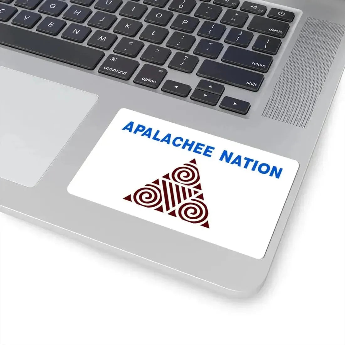 Apalachee Nation flag (United States) STICKER Vinyl Kiss-Cut Decal - The Sticker Space