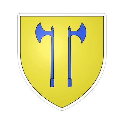 Apchier ancien (France) (Coat of Arms) STICKER Vinyl Kiss-Cut Decal 6 Inch White - The Sticker Space