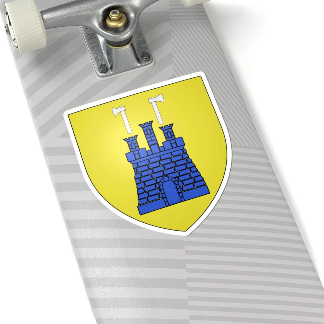 Apchier du Chayla (France) (Coat of Arms) STICKER Vinyl Kiss-Cut Decal - The Sticker Space