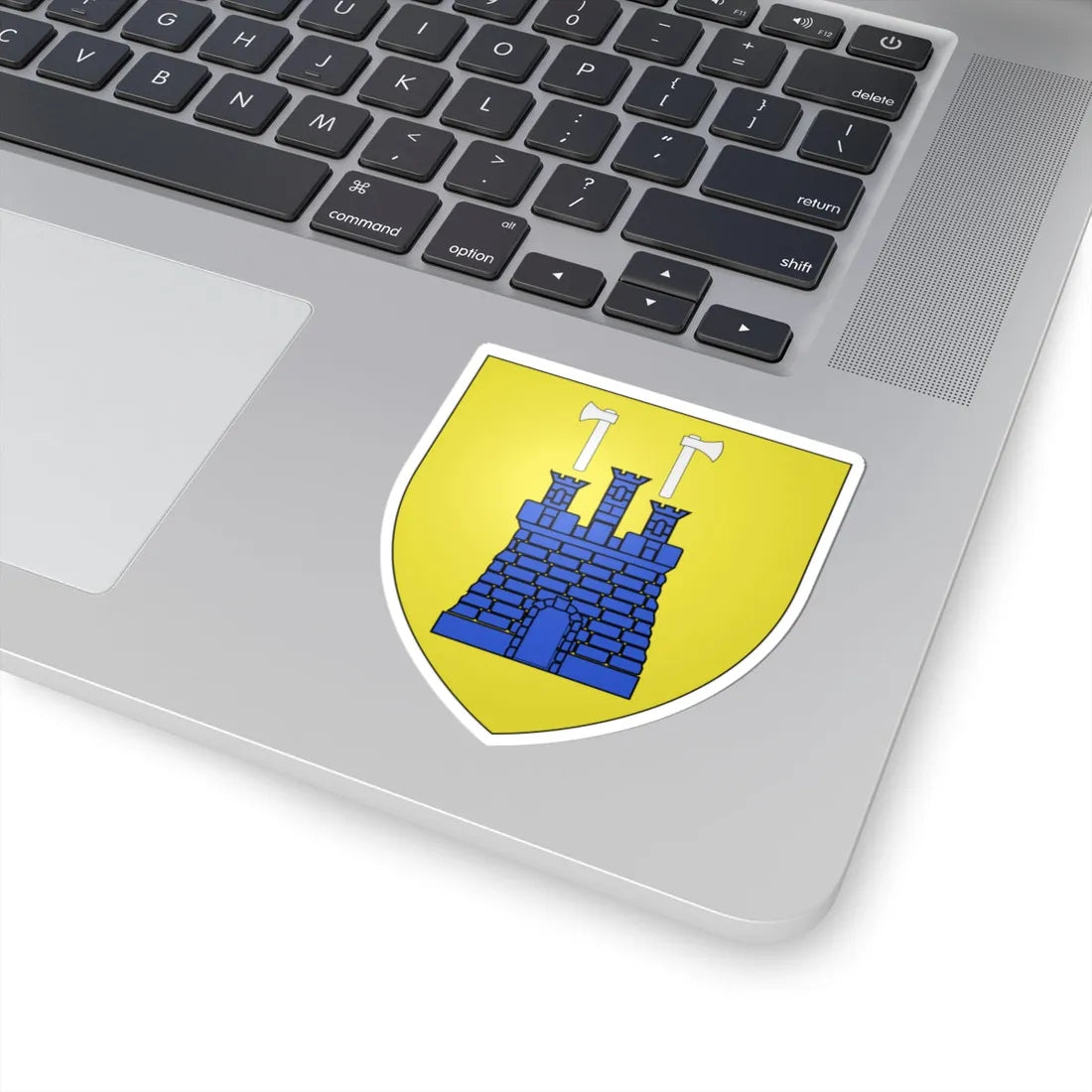 Apchier du Chayla (France) (Coat of Arms) STICKER Vinyl Kiss-Cut Decal - The Sticker Space