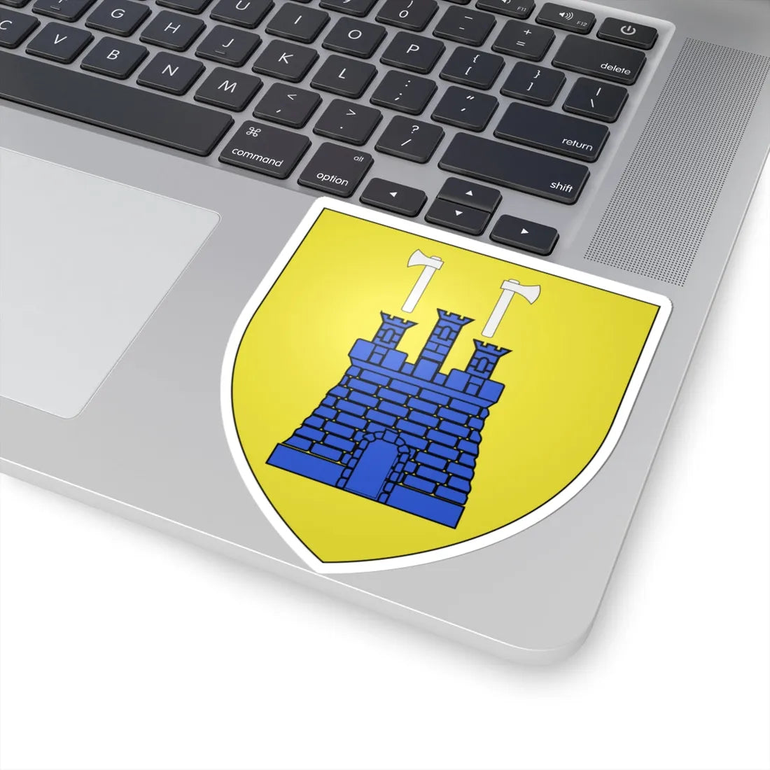 Apchier du Chayla (France) (Coat of Arms) STICKER Vinyl Kiss-Cut Decal - The Sticker Space