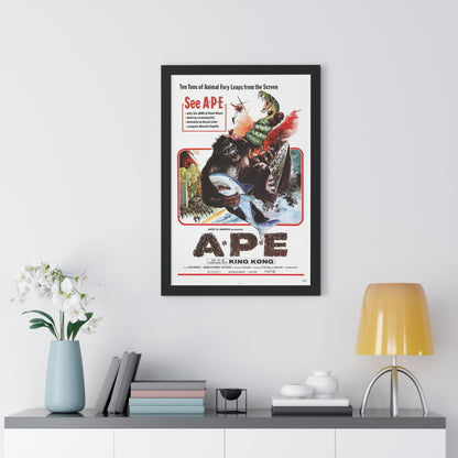 APE (KINGKONG, A-P-E) 1976 - Framed Movie Poster-The Sticker Space