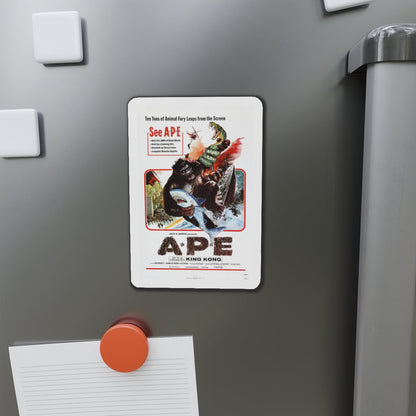 APE (KINGKONG, A-P-E) 1976 Movie Poster - Die-Cut Magnet-The Sticker Space