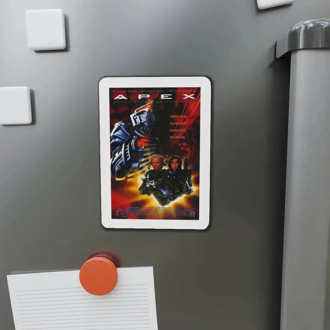 A.P.E.X. 1994 Movie Poster - Refrigerator Magnet - The Sticker Space