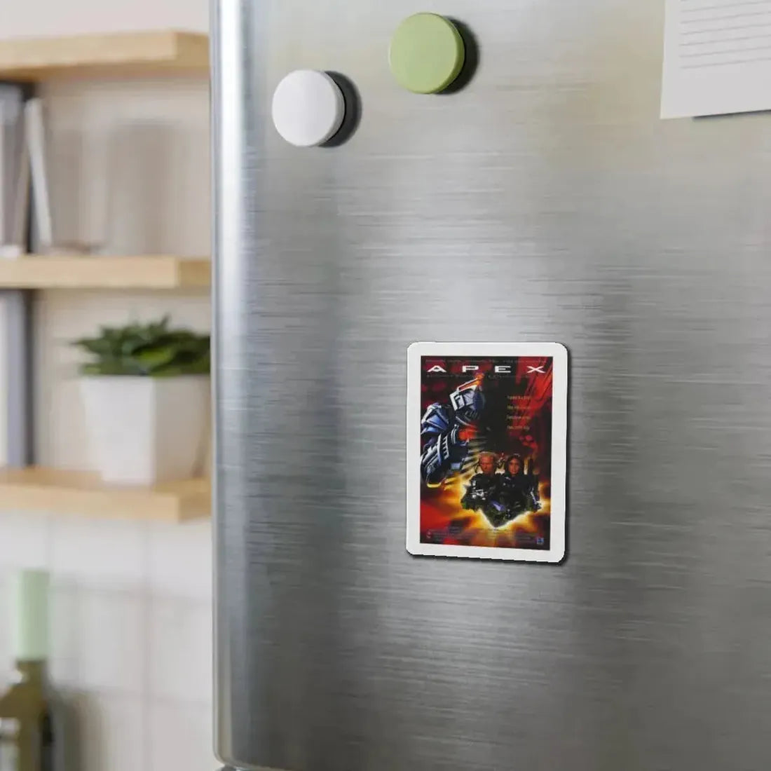 A.P.E.X. 1994 Movie Poster - Refrigerator Magnet - The Sticker Space