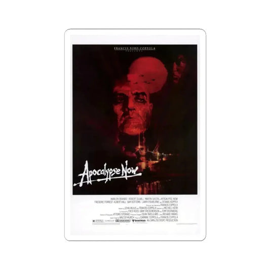 Apocalypse Now 1979 Movie Poster - STICKER Vinyl Kiss-Cut Decal 2 Inch White - The Sticker Space
