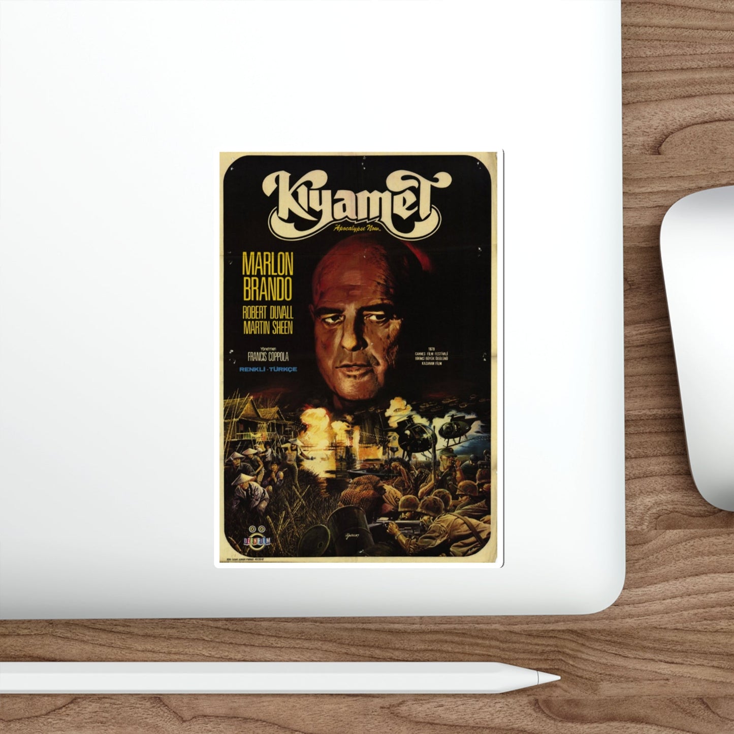 APOCALYPSE NOW (FOREIGN) 1979 Movie Poster STICKER Vinyl Die-Cut Decal-The Sticker Space