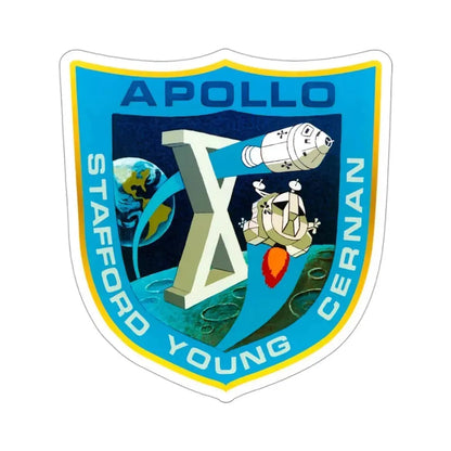 Apollo 10 (NASA) STICKER Vinyl Die-Cut Decal 3 Inch - The Sticker Space