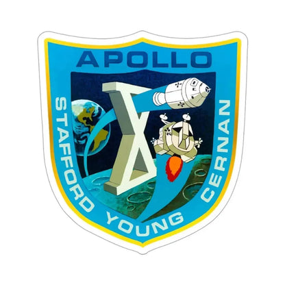 Apollo 10 (NASA) STICKER Vinyl Die-Cut Decal - The Sticker Space