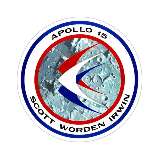 Apollo 15 (NASA) STICKER Vinyl Die-Cut Decal 2 Inch - The Sticker Space