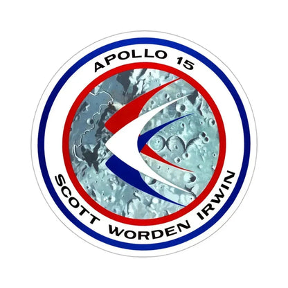 Apollo 15 (NASA) STICKER Vinyl Die-Cut Decal - The Sticker Space