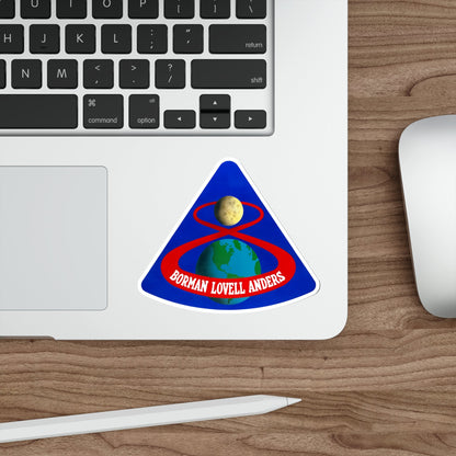 Apollo 8 (NASA) STICKER Vinyl Die-Cut Decal-The Sticker Space