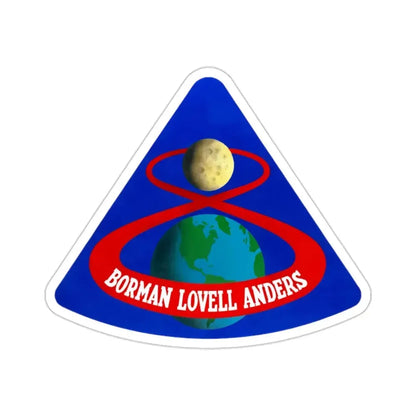 Apollo 8 (NASA) STICKER Vinyl Die-Cut Decal 2 Inch - The Sticker Space