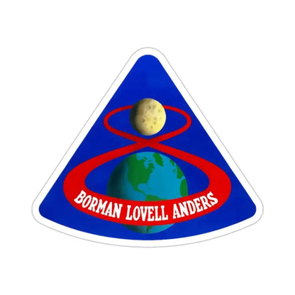 Apollo 8 (NASA) STICKER Vinyl Die-Cut Decal - The Sticker Space
