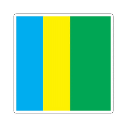 Apostolove flag (Ukraine) STICKER Vinyl Kiss-Cut Decal 6 Inch White - The Sticker Space