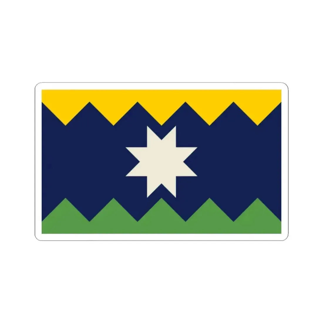 Appalachian Flag (United States) STICKER Vinyl Kiss-Cut Decal 2 Inch White - The Sticker Space