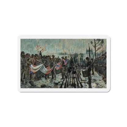 Appamatux (Magazine Illustration) Refrigerator Magnet 2 Inch Die-Cut - The Sticker Space