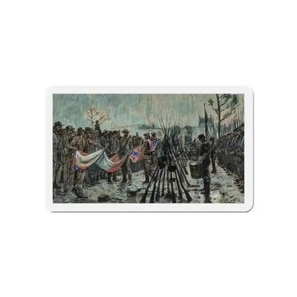 Appamatux (Magazine Illustration) Refrigerator Magnet 3 Inch Die-Cut - The Sticker Space