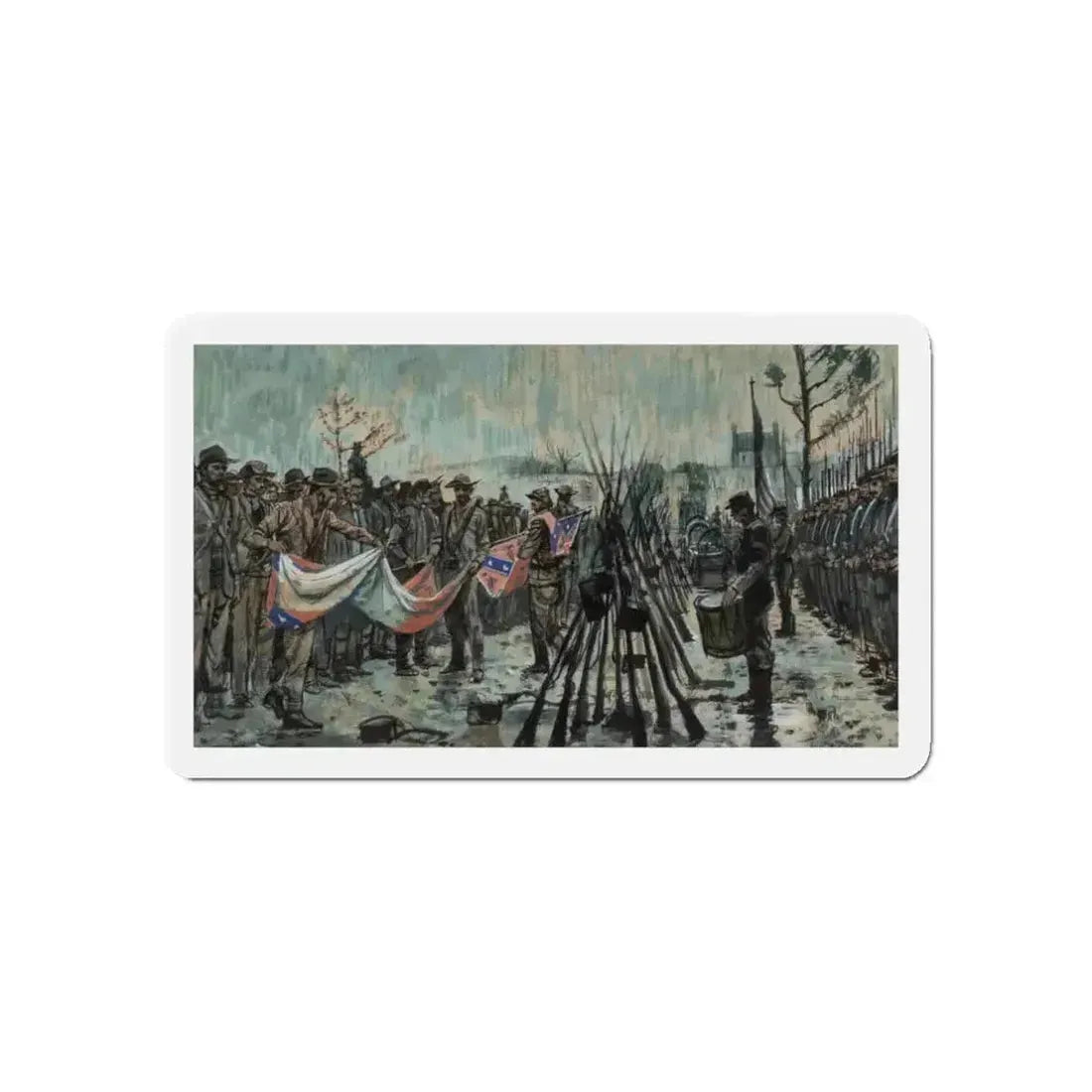 Appamatux (Magazine Illustration) Refrigerator Magnet - The Sticker Space