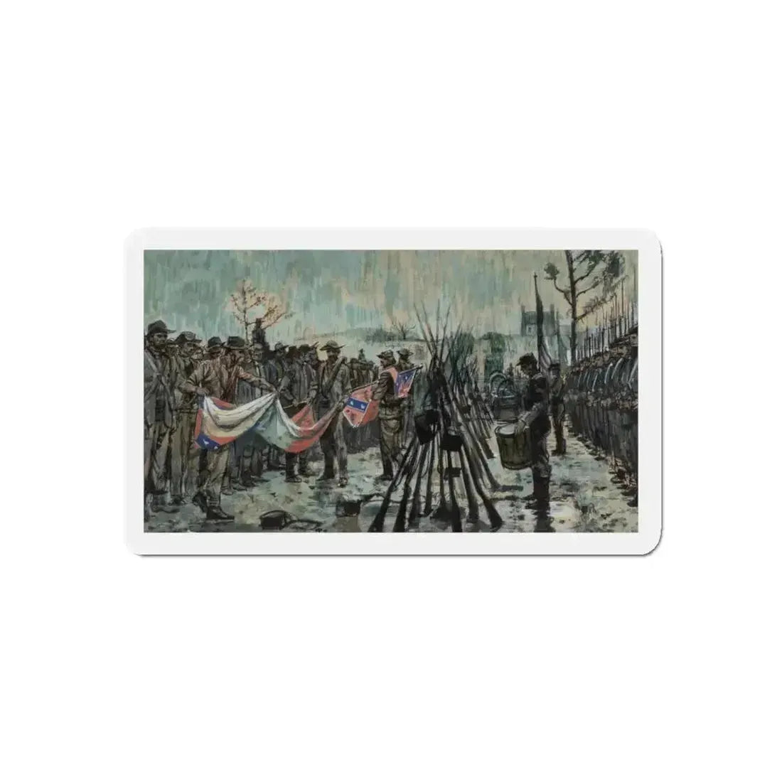 Appamatux (Magazine Illustration) Refrigerator Magnet - The Sticker Space