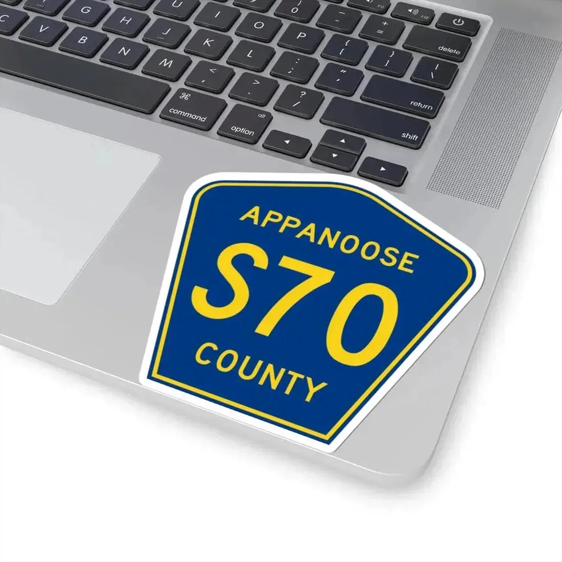 Appanoose County Route S70 IA (Iowa) (Road Sign) STICKER Vinyl Kiss-Cut Decal - The Sticker Space