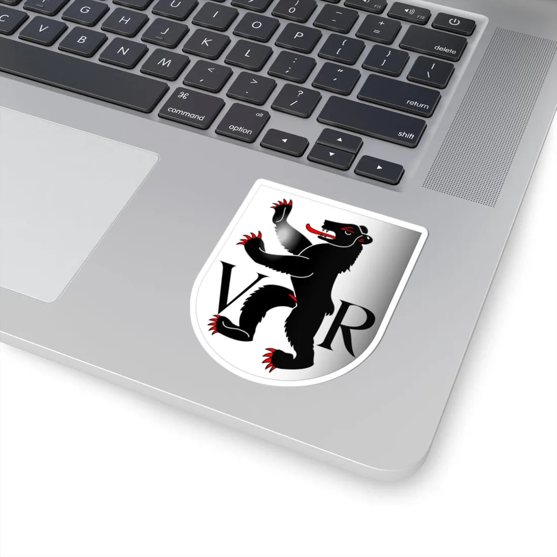 AppenzellRE-coat of arms 3d (Switzerland) (Coat of Arms) STICKER Vinyl Kiss-Cut Decal - The Sticker Space