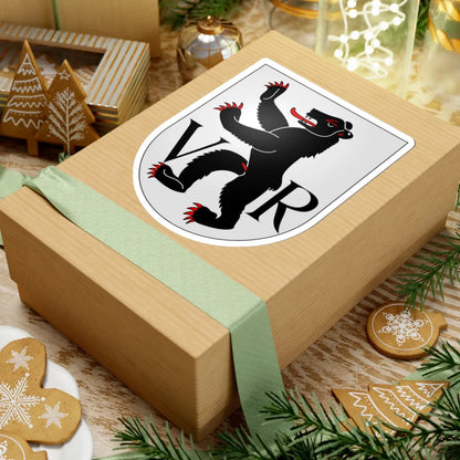 AppenzellRE-coat of arms (Switzerland) (Coat of Arms) STICKER Vinyl Kiss-Cut Decal - The Sticker Space