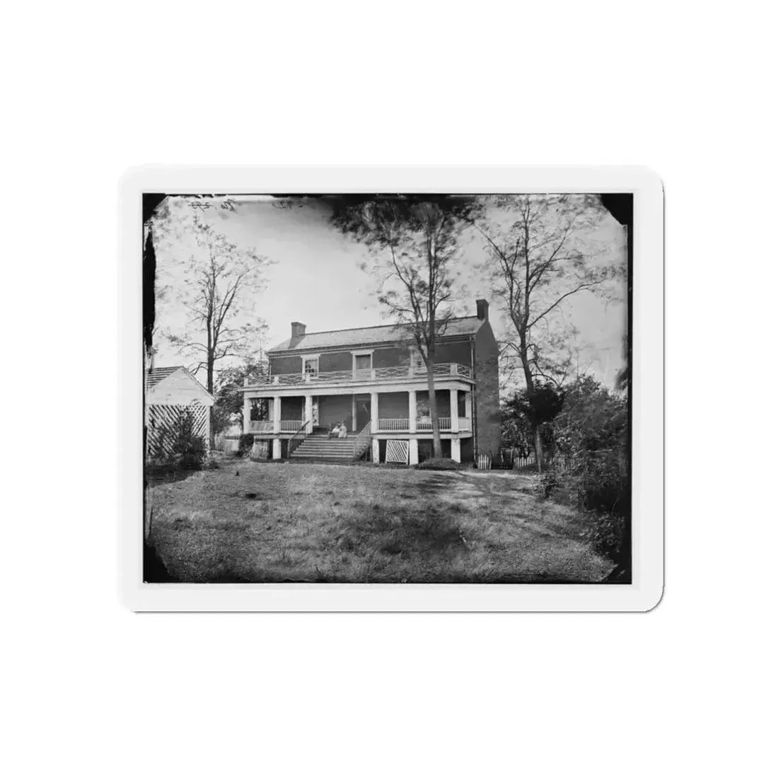 Appomattox Court House, Va. Mclean House (U.S. Civil War) Refrigerator Magnet - The Sticker Space
