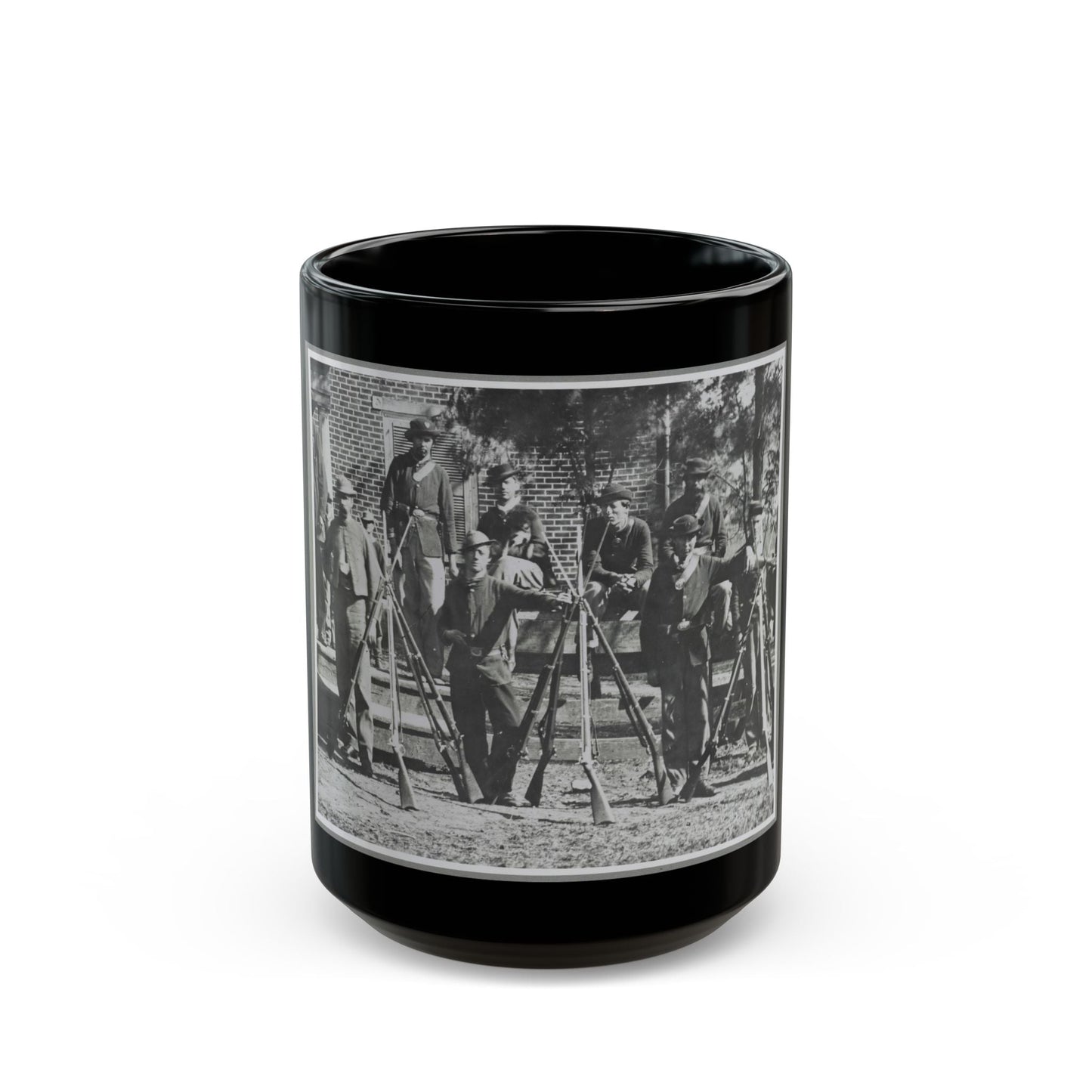 Appomattox Court House, Va., April 1865(2) (U.S. Civil War) Black Coffee Mug