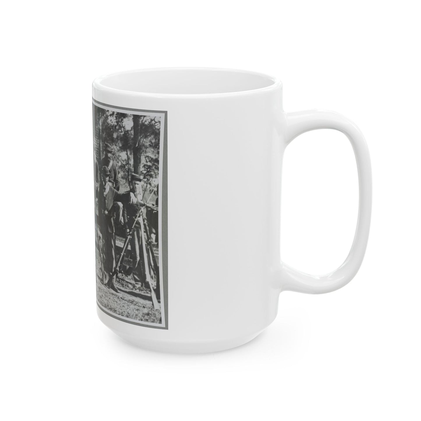 Appomattox Court House, Va., April 1865(2) (U.S. Civil War) White Coffee Mug